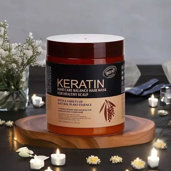 KERATIN HAIR MASK 500 ML 100% ORIGINAL - Eco Essentials