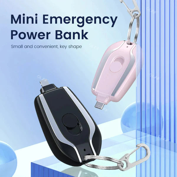 PORTABLE KEYCHAIN CHARGER (1500 MAH) - Eco Essentials